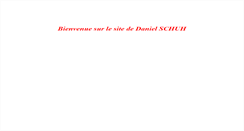 Desktop Screenshot of danielschuh.com